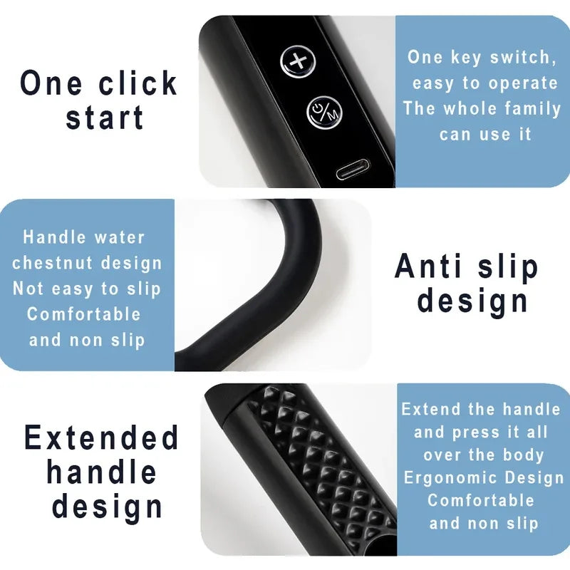 2025 New Smart Fascia Gun Electric Massager