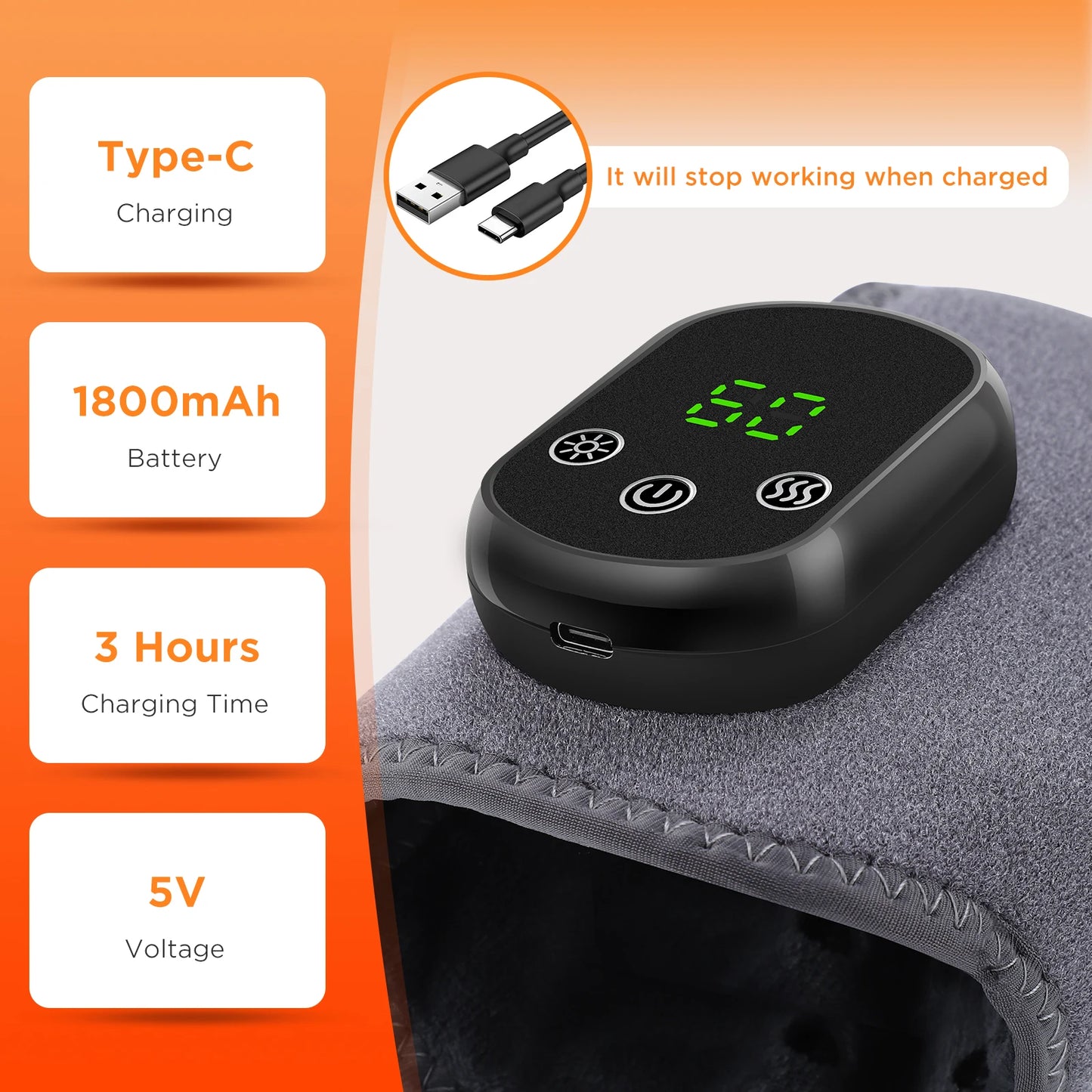 Electric Heating Wrist/Ankle Guard