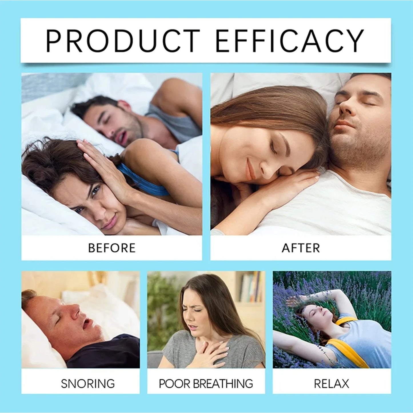 Anti-snoring Nasal Strips