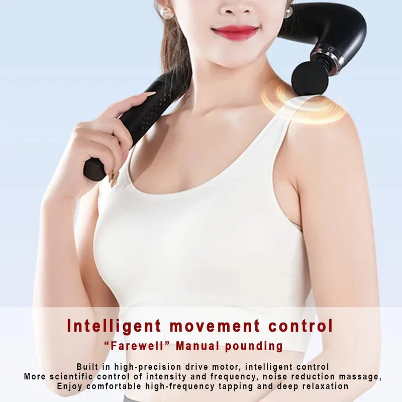 2025 New Smart Fascia Gun Electric Massager