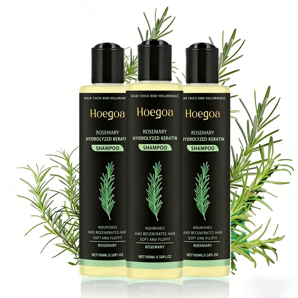 3pcs Rosemary Hair Growth Shampoo